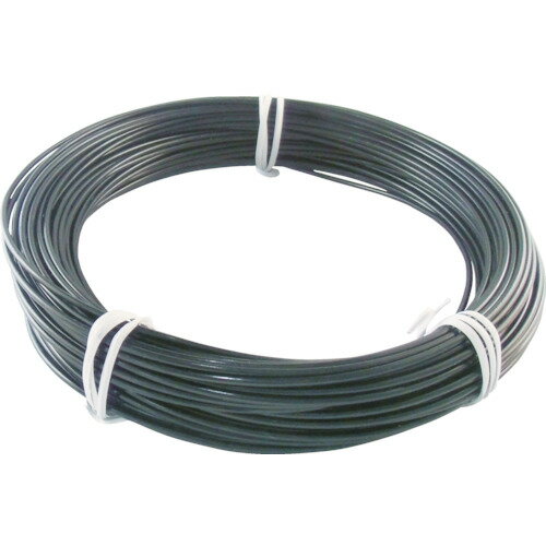ʤ TRUSCO ȥ饹滳 顼˶ ӥˡʤ ֥å #14 2.0mm25m [TCWM-20BK] ñ̡1