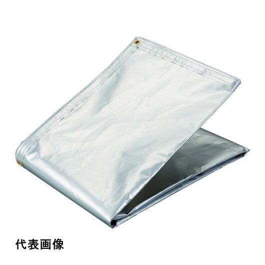 TRUSCO トラスコ中山 アルミ蒸着塩ビ遮熱シート 1.77×5.4M [TRSPC-1854] 販売単位：1 送料無料