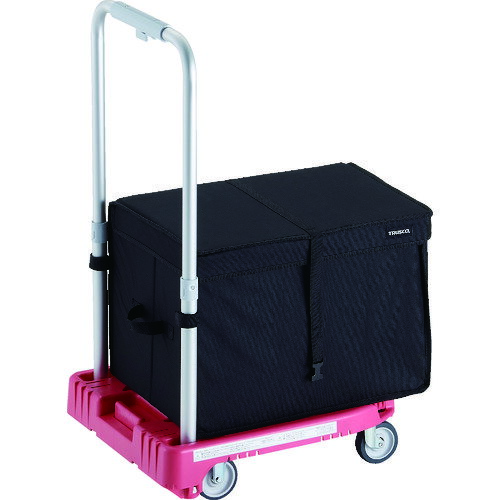 TRUSCO トラスコ中山 樹脂台車 カルティオミニ weego 省音車輪 ピンク THB付 [WP-2G-P-THB] WP2GPTHB 販売単位：1 送料無料