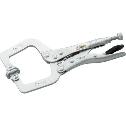 TONE グリッププライヤ C型スイベル180mm [VPCV-150] 販売単位：1