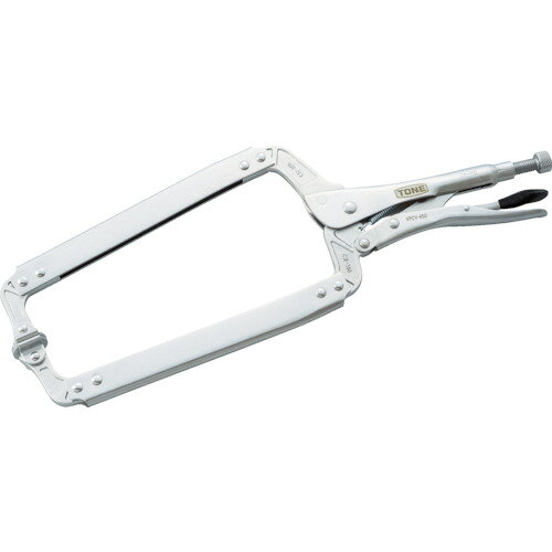 4953488314250｜760-7822 [VPCV450] 1丁販売 商品画像については実際の製品と異なる場合がございます。あくまでも商品のスペックをご確認の上ご注文をお願いいたします。※この商品は受注発注の商品です。その為メーカーに在庫がない場合がございます。その場合は大変申し訳ございませんがキャンセルとさせて頂きます。予めご了承下さい。760-7822特長クランプ部が自在になっているので、傾斜物もクランプできます。仕様全長(mm)：455最大口開き(mm)：150アゴ深さA(mm)：233アゴ深さB(mm)：108材質_仕上構造用鋼質量1145.000G原産国日本JANコード4953488314250「ルーペスタジオ」では、拡大鏡(虫眼鏡/ルーペ)、双眼鏡、単眼鏡、望遠鏡などのレンズ製品を主に取り扱っております。工具製品は常には在庫しておらずお取りよせとなります。ご了承下さい。グリッププライヤー グリッププライヤー（板金・溶接用）TONE グリッププライヤ 関連商品へ