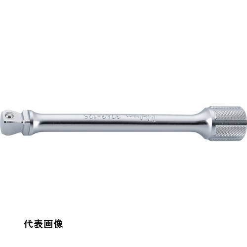 4991644062362｜777-5300 [3763250] 1個販売 システム上、送料無料と表記されていても、沖縄県・離島宛、大型商品は追加料金をいただく場合があります。別途費用が発生する場合、システムの都合上ご購入時の自動配信メールには追加料金が含まれておりません。当店でご注文内容を確認し、別途メールにてご請求金額を連絡致します。商品画像については実際の製品と異なる場合がございます。あくまでも商品のスペックをご確認の上ご注文をお願いいたします。※この商品は受注発注の商品です。その為メーカーに在庫がない場合がございます。その場合は大変申し訳ございませんがキャンセルとさせて頂きます。予めご了承下さい。777-5300特長差込部の外周に6本のセレーション(凹凸)を設け、ローレット加工を施しています。15度の首振りと、ソケットを奥まで差し込むことでストレート固定もできる2段活用タイプです。仕様差込角(mm)：9.5差込角凹(mm)：9.5差込角凸(mm)：9.5全長(mm)：250材質_仕上クロムモリブデン鋼(SCM435)質量144.000G原産国日本JANコード4991644062362「ルーペスタジオ」では、拡大鏡(虫眼鏡/ルーペ)、双眼鏡、単眼鏡、望遠鏡などのレンズ製品を主に取り扱っております。工具製品は常には在庫しておらずお取りよせとなります。ご了承下さい。エクステンションバー エクステンションバーKo−ken オフセットエクステンションバー 関連商品へ