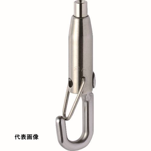 Rakuten - TRUSCO トラスコ中山 ワイヤー吊りパーツ 外れ防止カラビナ付フック 1.5~2.0Φ用 [TSF-20RP] TSF20RP 販売単位：1