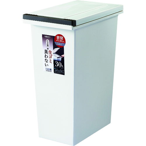 アスベル エバンMP 密閉プッシュペール 30L ホワイト [640254] 640254 販売単位：1