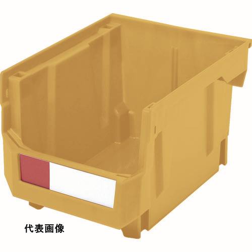 TRUSCO トラスコ中山 スタッキングコンテナ 0.6L イエロー [TSC210Y] TSC210Y 販売単位：1