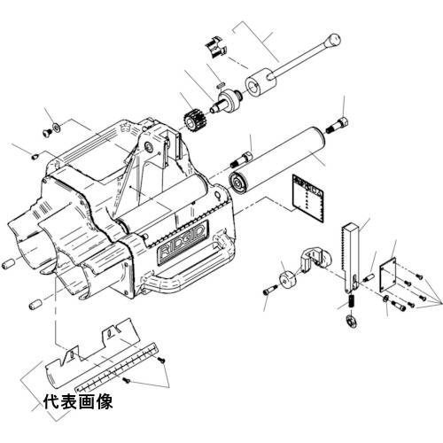 RIDGID 高速管端処理機用パーツ フィード ハンドル F/122J [94897] 販売単位：1 送料無料(4.0)