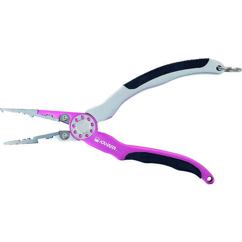 KAHARA プライヤー 6.5inchラバー付 アルミプライヤー スリムタイプ [AP65RSL-PKSL] 販売単位：1 送料無料