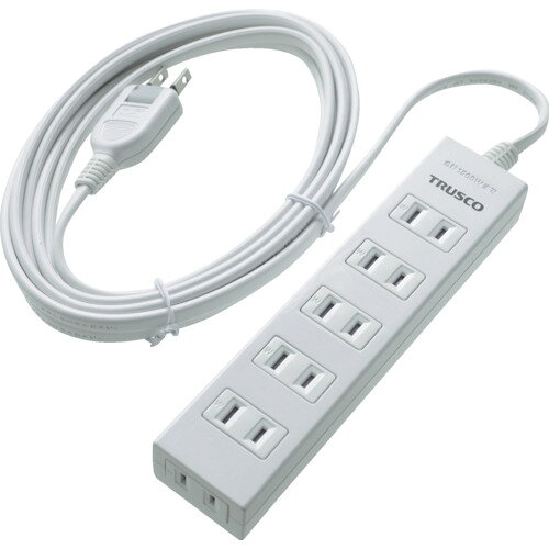 TRUSCO トラスコ中山 電源タップ 2P6個