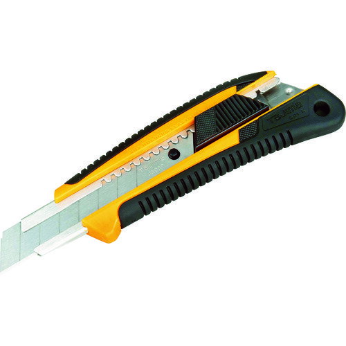 カッター ナイフ おすすめ 工具 タジマ オートロック グリーL オレンジ クリアケース [LC560ORCL] 販売..