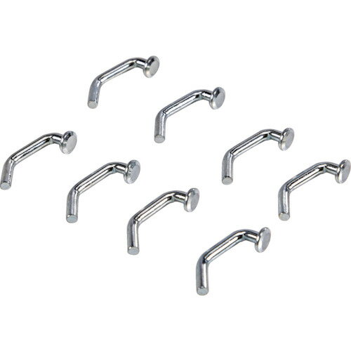 TRUSCO トラスコ中山 スチールラック軽中量棚用ロックピン 8本入 [MM-PIN8S] 販売単位：1