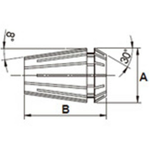 MRA ERコレットシステム ER25コレット 把握径:4.0~5.0mm [MRA-ERC25.0500] 販売単位：1 送料無料