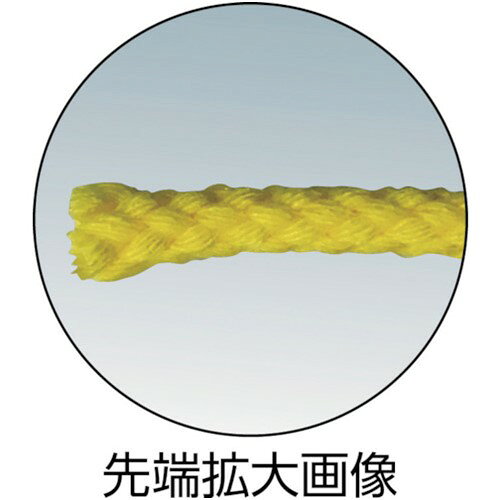 ルーペスタジオのユタカメイク アクリルカラーボビン巻 3mm×150m イエロー [PAC-402] 販売単位：1 送料無料｜アングル3