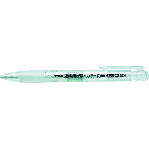 乐天商城 - フエキ 建築用ソフトカラー鉛筆ホルダー 白 [SCH1-H] 販売単位：1