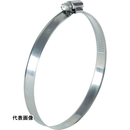TRUSCO トラスコ中山 ホースバンド オールステンレス 傷防止タイプ(10個入) 100~120mm [TE13-120] 販売単位：1