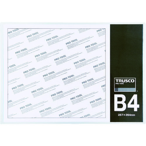 TRUSCO トラスコ中山 厚口カードケース B4 [THCCH-B4] 販売単位：1