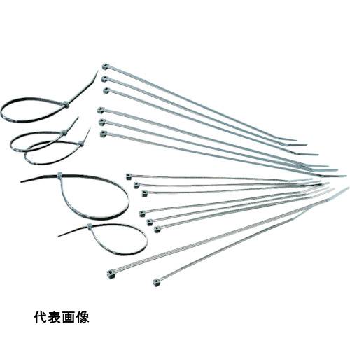 結束バンド 工具 ケーブル 配線 固定 屋内・屋外用 TRUSCO トラスコ中山 ケーブルタイ 幅12.7×280mm 最大結束径73mm 耐候型 50本入 [TRCV280XL-50W] 販売単位：1