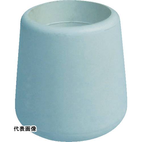家具用クッション TRUSCO トラスコ中山 イス脚キャップ 19mm 白 4個組 [TRRCC19-WH] 販売単位：1