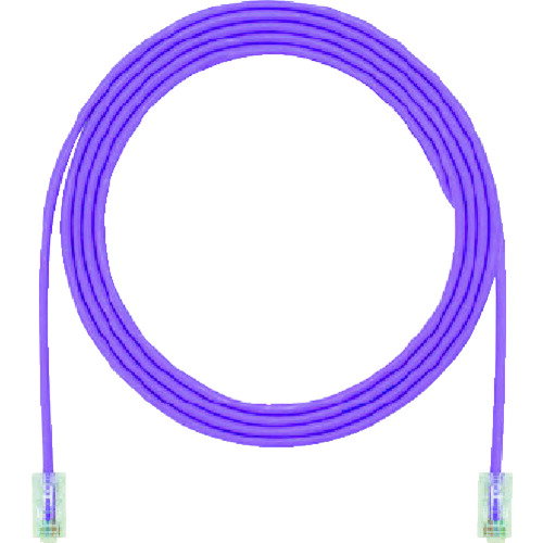 PANDUIT カテゴリ6細径パッチコード 2m 紫 UTP28SP2MVL [UTP28SP2MVL] 販売単位：1