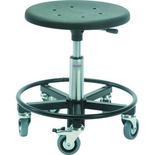 Global SIGMA 480RS フットリング付き作業チェア スチール製ベース 座高37~50cm [11300110000] 11300110000 販売単位：1 送料無料
