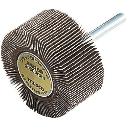 TRUSCO トラスコ中山 まとめ買い フラップホイル外径30×25×軸径6 80# (50個入) [UF3025-80-50P] 販売単位：1 送料無料