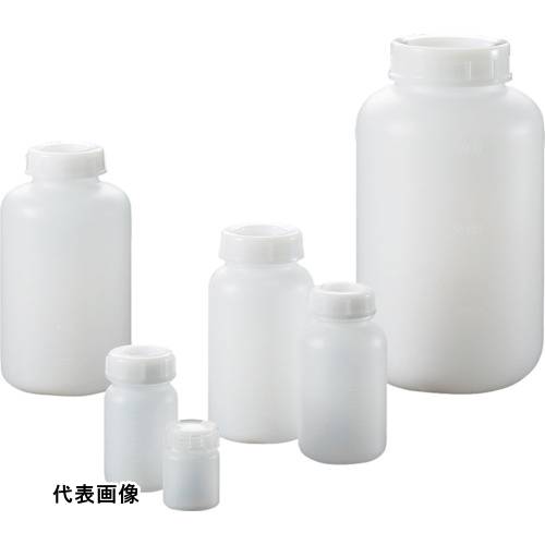 乐天商城 - サンプラ PE広口瓶 250mL (100本入) [02084C] 02084C 販売単位：1 送料無料
