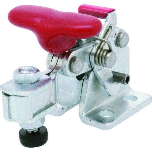 ST-SMITH 下方押え型トグルクランプ 横型トグルクランプ ロック機構付 ハンドル操作角度175° フランジベース 締付力0.2~0.5kN 付属ボルト径M5 [ST-H305U-L] 販売単位：1