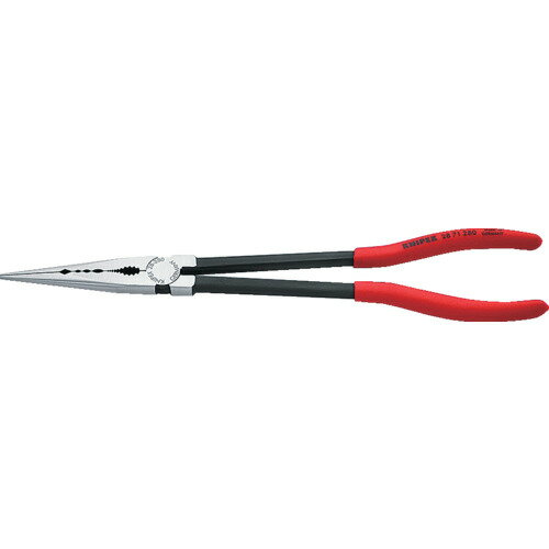 KNIPEX ニードルノーズペンチ ストレート 280mm [2871-280] 販売単位：1 送料無料