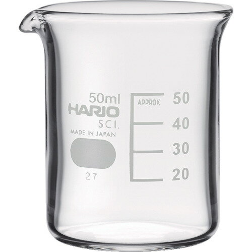 HARIO ビーカー 目安目盛付 50ml [B-50-SCI] 販売単位：1