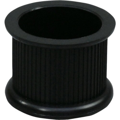 家具用クッション 光 イス脚キャップ 黒丸24 [BE-0-242] 販売単位：1(3)