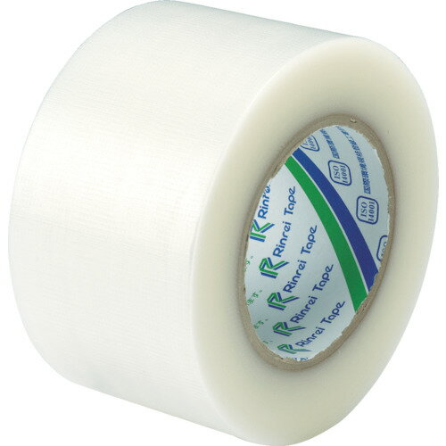 Transparent Tape - リンレイテープ 包装用PEワリフテープ EF670 75×50 半透明 [EF670-75X50] 販売単位：1