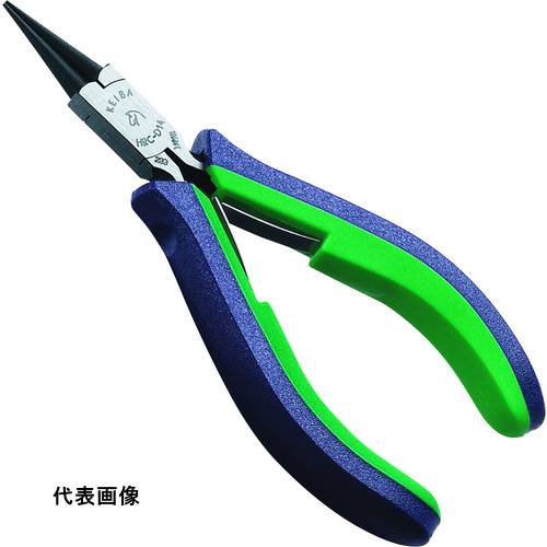 丸ペンチ KEIBA 丸ペンチ・先細タイプ 2com.ハンドル 120 [HRC-D14] 販売単位：1