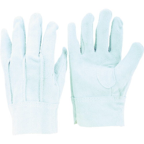 手袋 グローブ 作業用 革 牛床 袖なしタイプ TRUSCO トラスコ中山 牛床革手袋 Lサイズ [JK-1-L] 販売単位：1