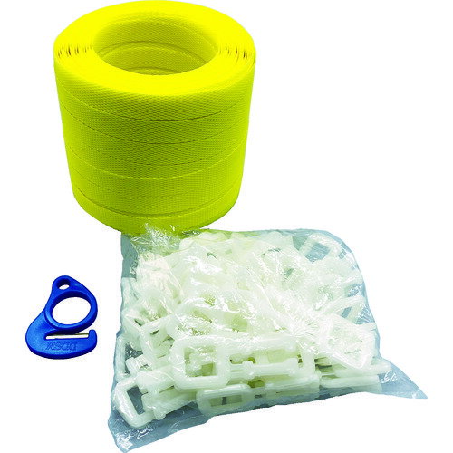 ユタカメイク PPバンドストッパーセット 15.5mm×100m [L-100] 販売単位：1(3)