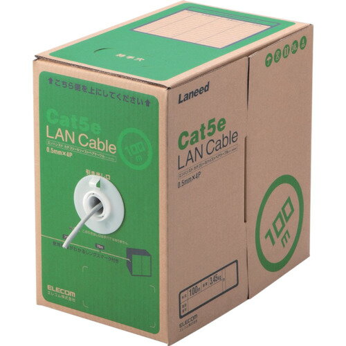 lan�����֥� �����֥� lan ��³ �������� ���� ELECOM EU RoHS���LAN�����֥� CAT5E 100m �饤�ȥ��졼 �ѥ����� ��Ĺ Ĺ�� [LD-CT2/LG100/RS] LDCT2LG100RS ����ñ�̡�1 ����̵��