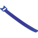 結束バンド 工具 ケーブル 配線 固定 ファスナータイプ TRUSCO トラスコ中山 マジックバンド ストラップ 青 15cm 4本入り [MKS-1915-B...