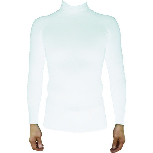TRUSCO トラスコ中山 虫よけUVクールロングスリーブインナー ホワイト M [MUVIN-W-M] 販売単位：1