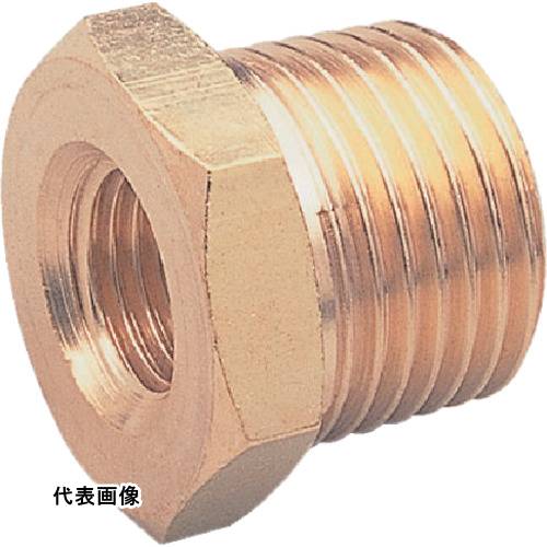 継手 配管 ネジ ねじ 建築 ASOH ブッシング PT3/4×PT3/8 工事 [NB-1063] 販売単位：1