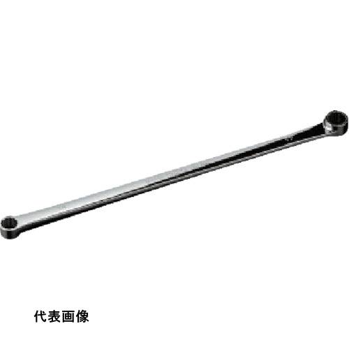 nepros 超ロングストレート両口めがねレンチ 対辺寸法17×19mm 全長404.6mm [NM11L-1719] 販売単位：1 送料無料(4)