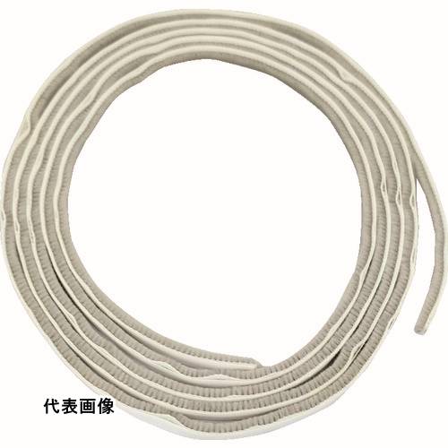 槌屋 すき間モヘヤシール グレー 6mm×6mm×2m [NO6060-B] 販売単位：1