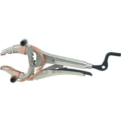 SHT ビッグマウスグリッププライヤー 銅アース付 250mm [PAJ207] 販売単位：1 送料無料