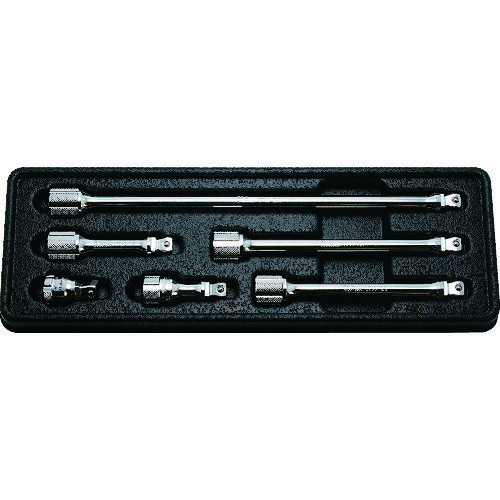 セット Ko-ken 9.5mm差込 オフセットエクステンションバーセット 6ヶ組 [PK3763/6] PK37636 販売単位：1 送料無料