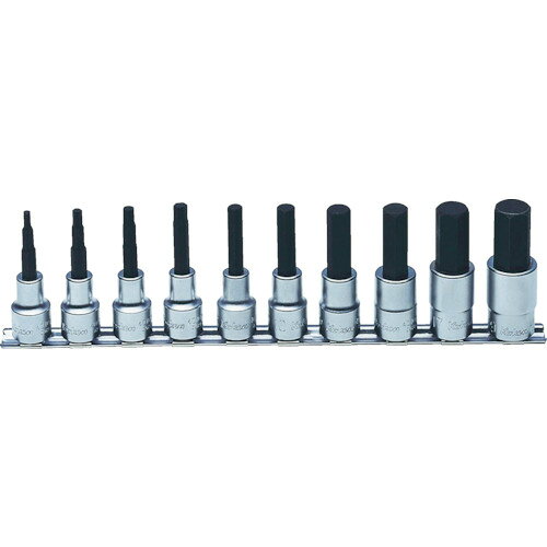 Ko-ken ヘックスビットソケットセット 差込角12.7mm [RS4010M/10-L75] RS4010M10L7...