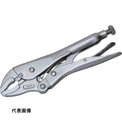 スーパー グリッププライヤ スタンダードタイプ 全長:140mm 口開き:(角材)1~15、(丸材)φ1~19 [SGP130] 販売単位：1