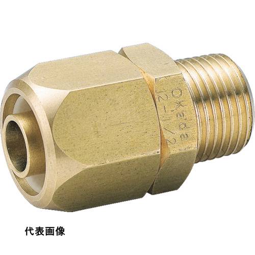 継手 配管 ネジ ねじ 建築 FLOBAL ブレードロック オール黄銅製 11200459 工事 [TBC-0212] 販売単位：1