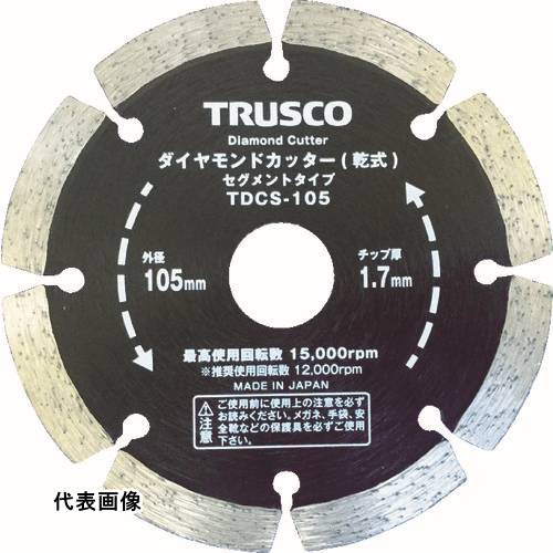 ���� TRUSCO �ȥ饹���滳 ��������ɥ��å��� 150X2.2TX7WX25.4H ������� [TDCS-150] ����ñ�̡�1 ����̵��