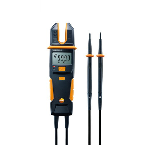 デジタル 交流電流測定用 テストー フォークテスター [TESTO755-2] 販売単位：1 送料無料