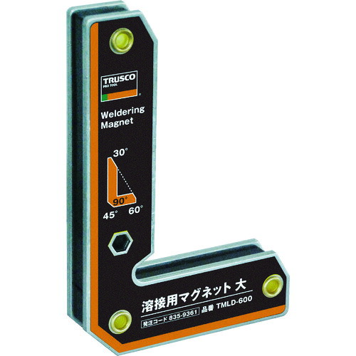 TRUSCO トラスコ中山 溶接用マグネット 大 [TMLD-600] 販売単位：1