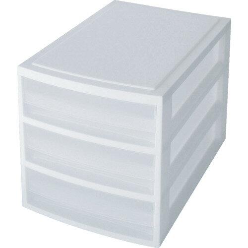 チェスト TENMA 収納ケース ルームケースプチ A5浅3段 [110008469] 110008469 販売単位：1