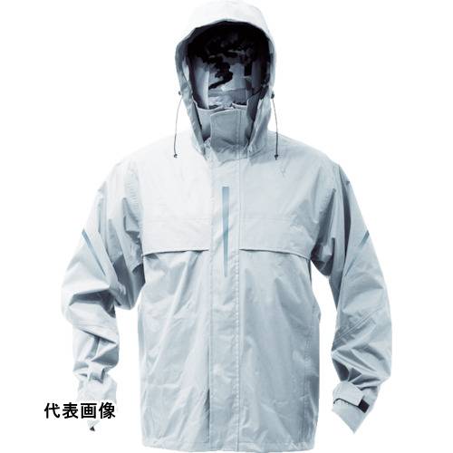 TRUSCO トラスコ中山 ベンチレーション(通気口)付レインスーツ シルバー LL レイングッズ [TRW360-71-LL] 販売単位：1 送料無料