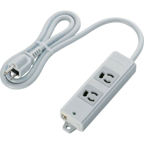 ELECOM RoHs準拠OAタップ抜け止 3P 2個口